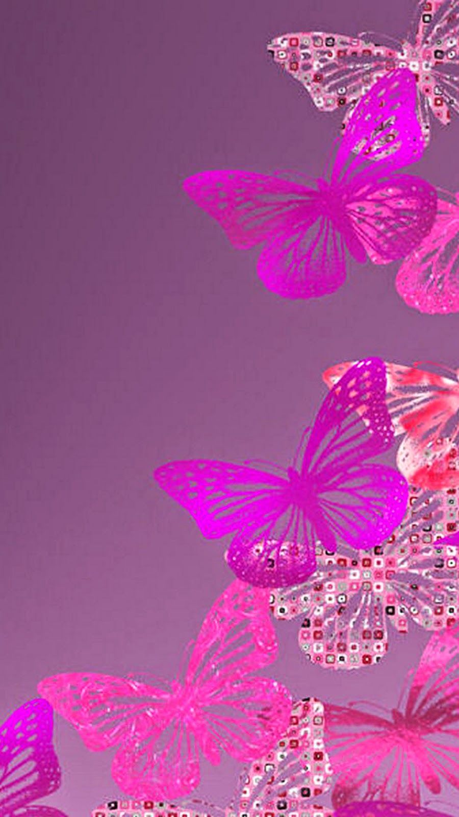 Pink Butterfly Wallpapers