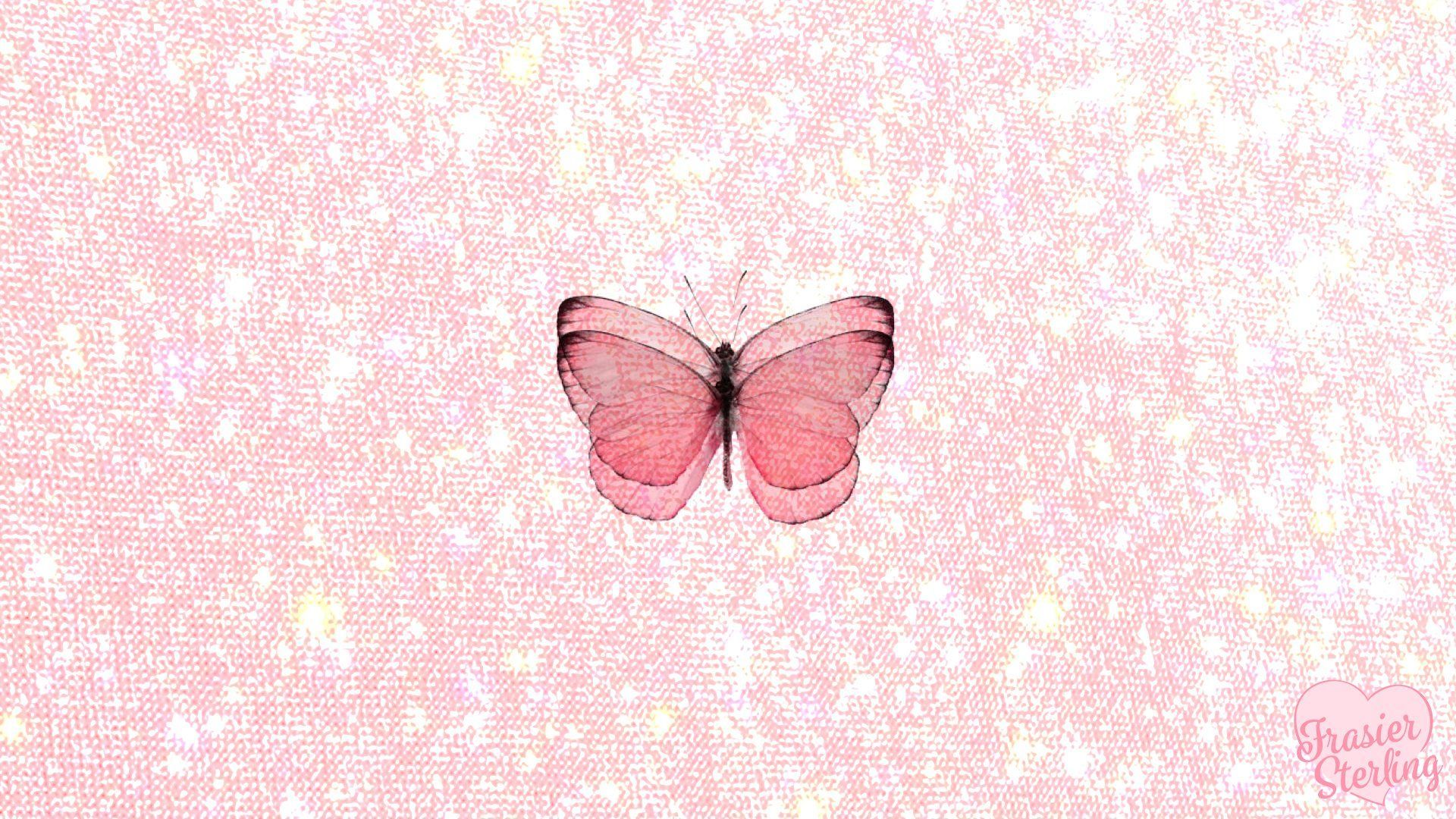 Pink Butterfly Aesthetic Wallpapers