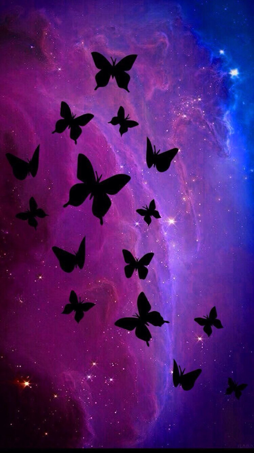 Pink Butterfly Aesthetic Wallpapers