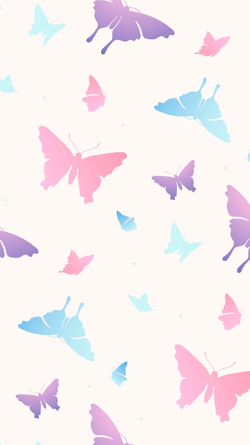 Pink Butterfly Aesthetic Wallpapers