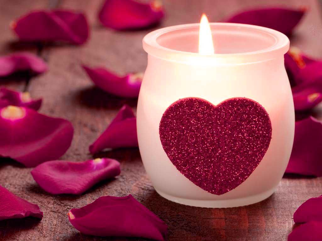 Pink Candles Wallpapers