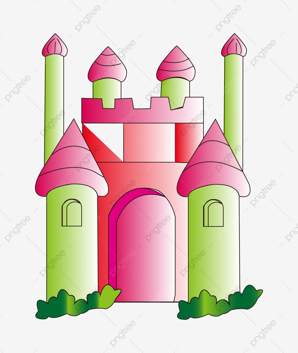 Pink Castle Wallpapers