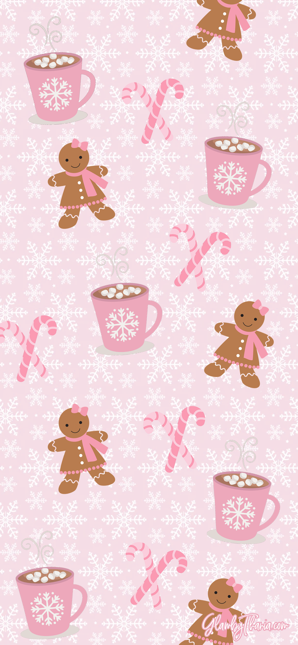 Pink Christmas Wallpapers