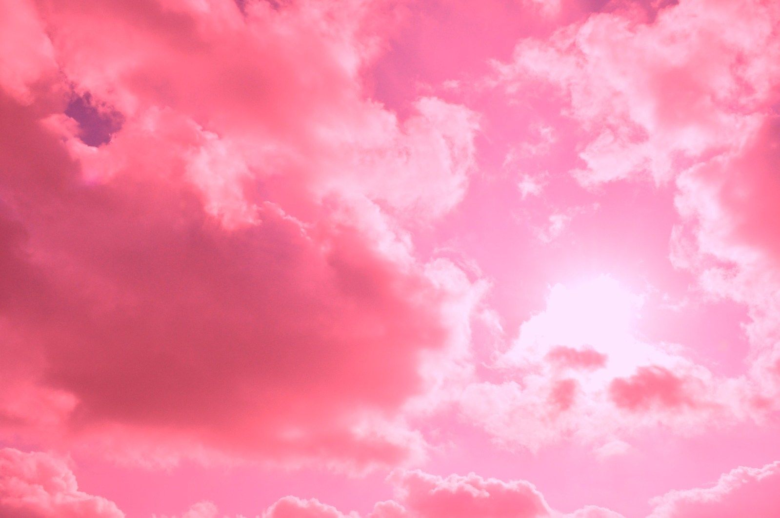 Pink Clouds Aesthetic Wallpapers