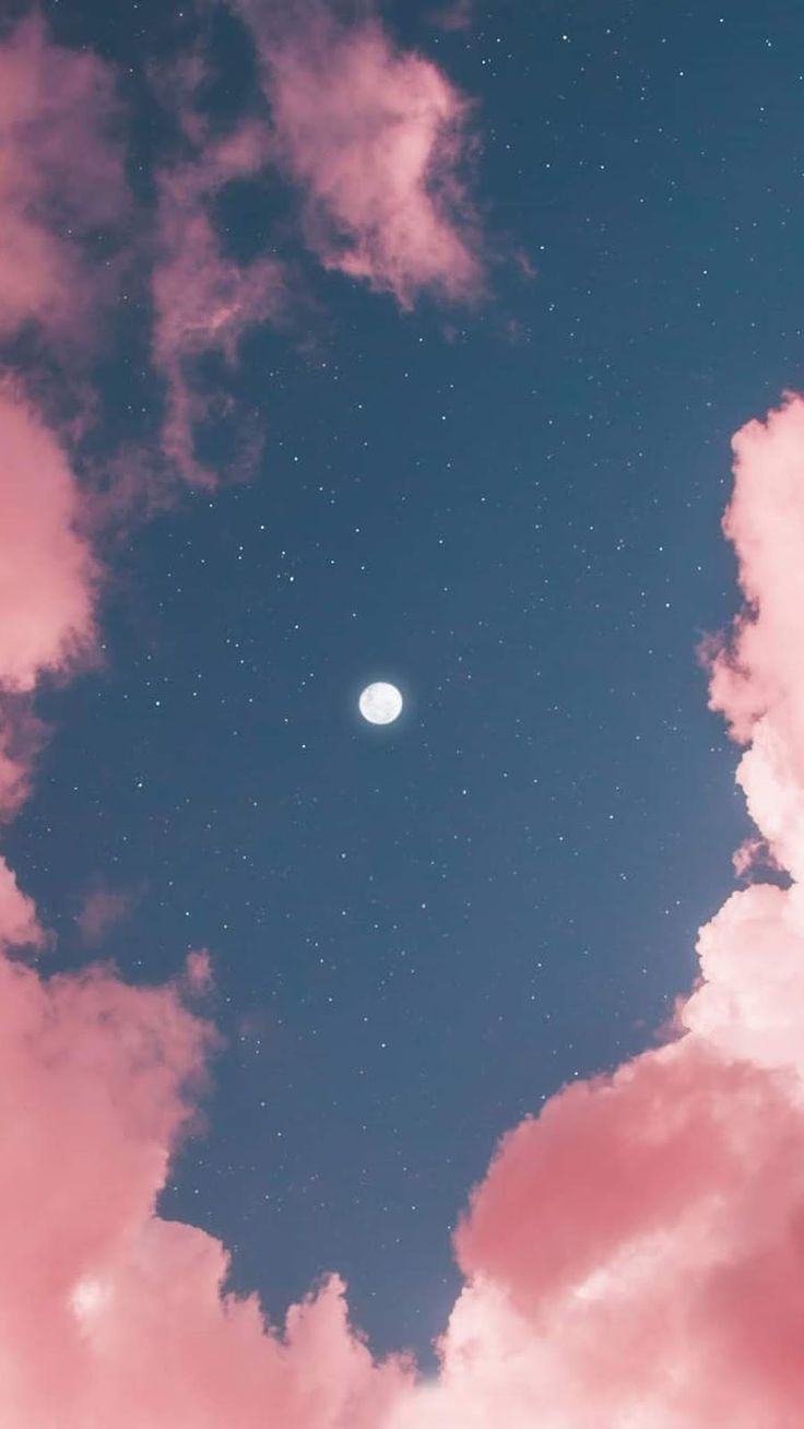 Pink Clouds Sky Wallpapers