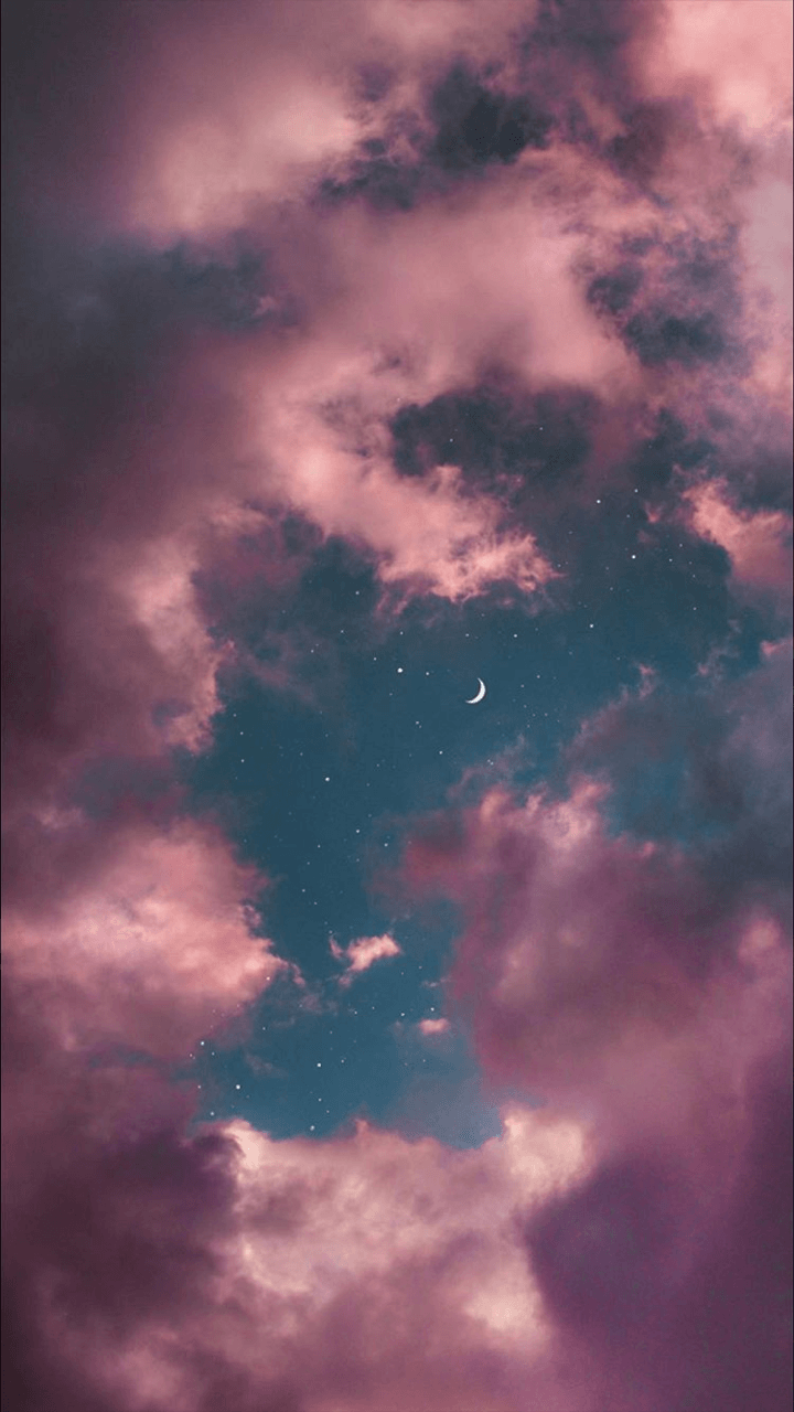 Pink Clouds Sky Wallpapers