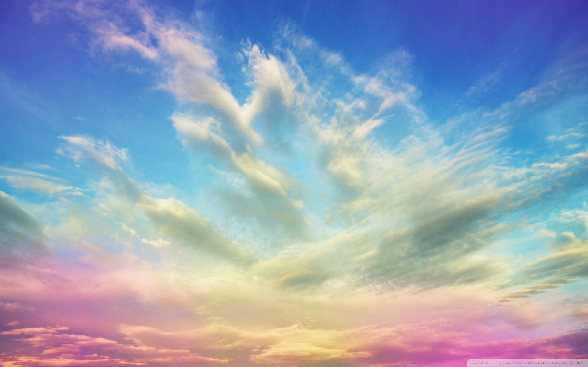 Pink Clouds Sky Wallpapers