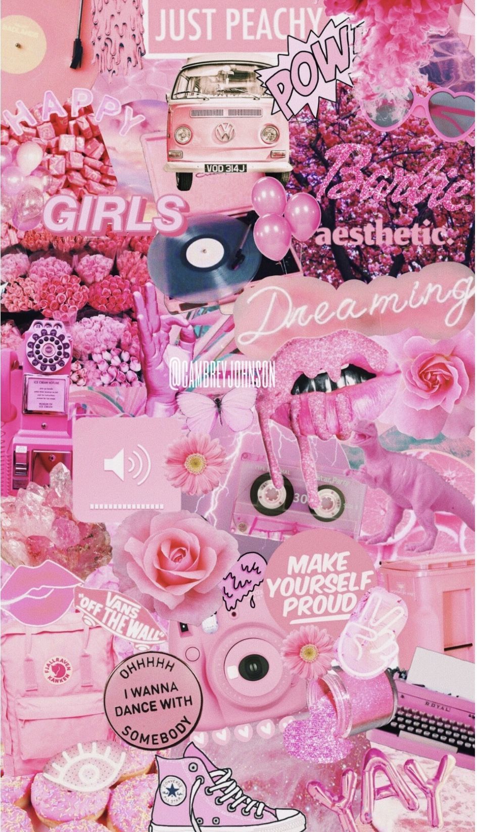 Pink Collage Wallpapers