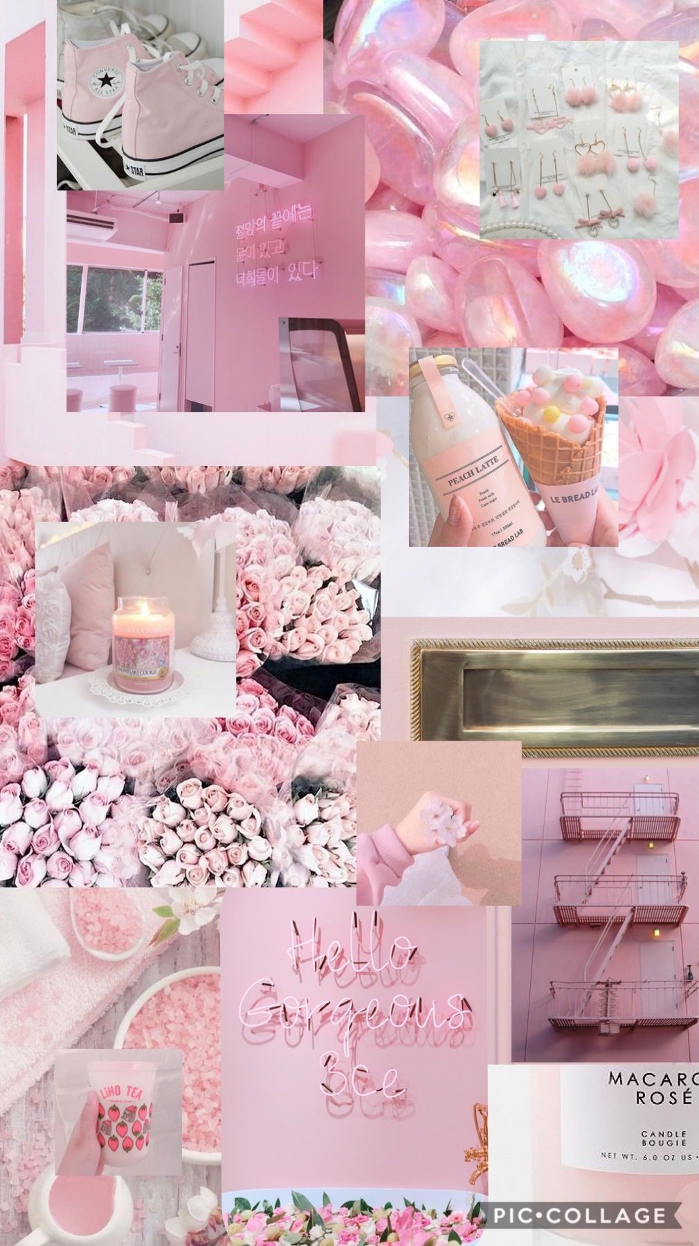 Pink Collage Wallpapers