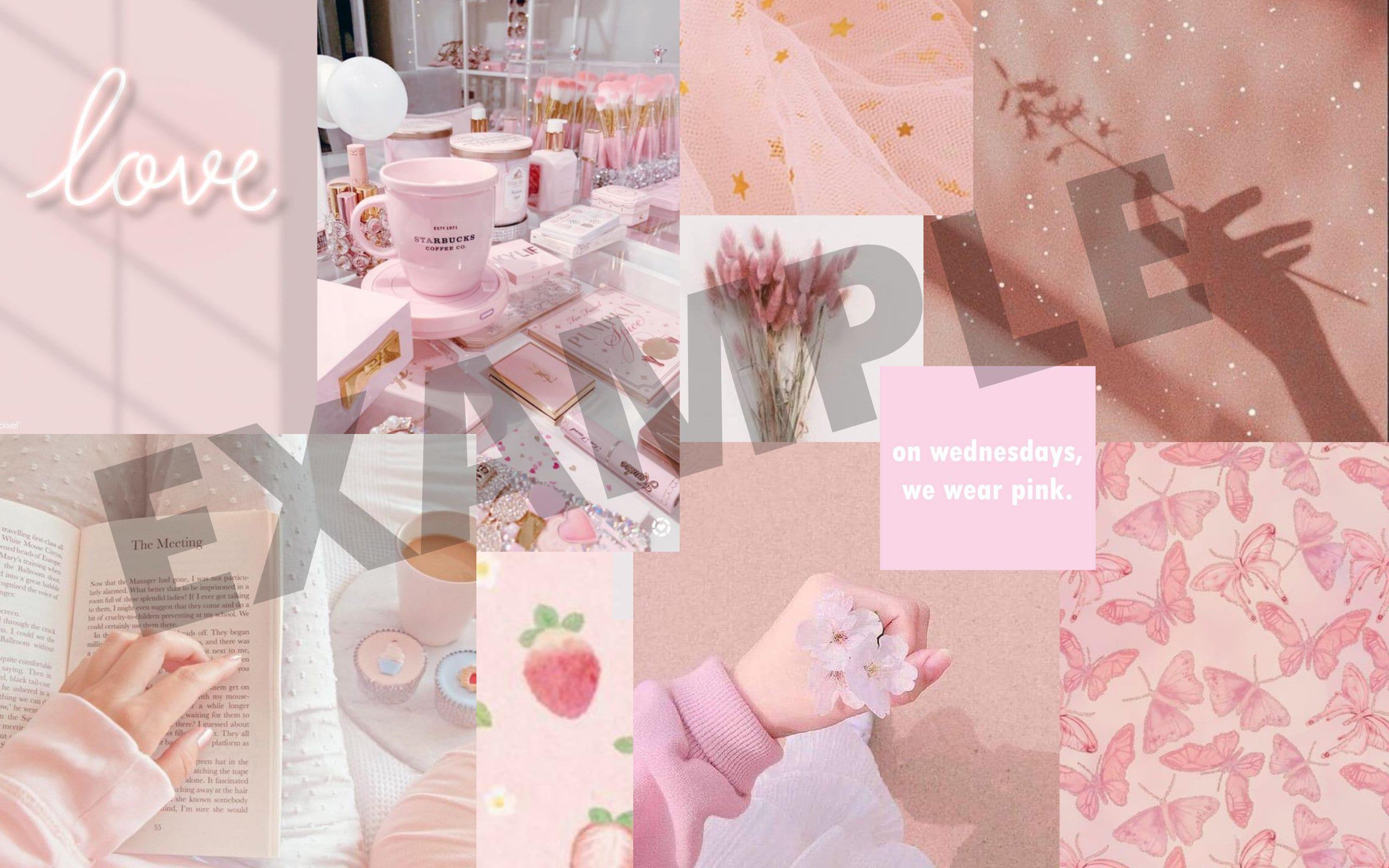 Pink Collage Wallpapers