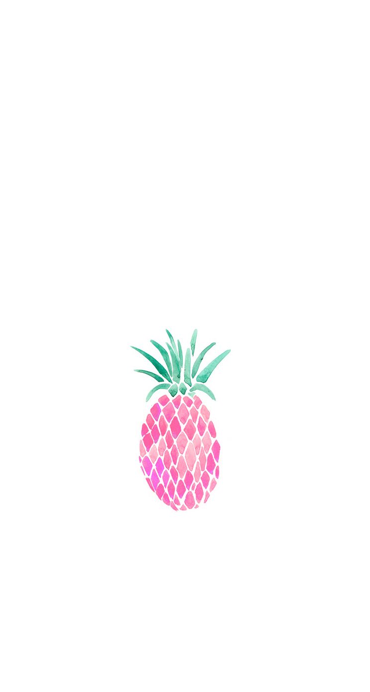 Pink Cute Pineapple Iphone Wallpapers