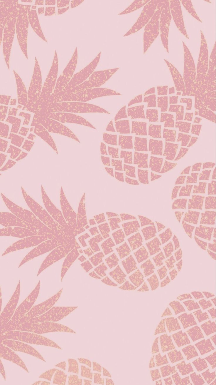 Pink Cute Pineapple Iphone Wallpapers