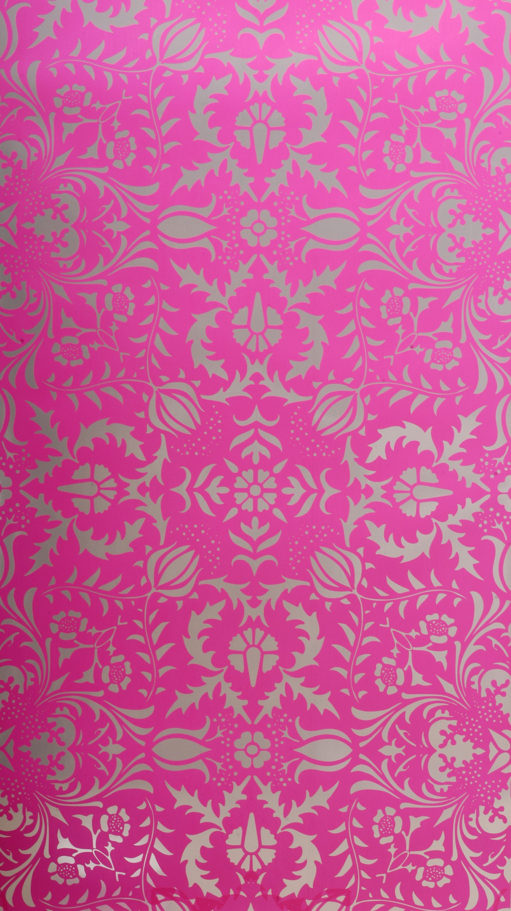 Pink Damask Wallpapers