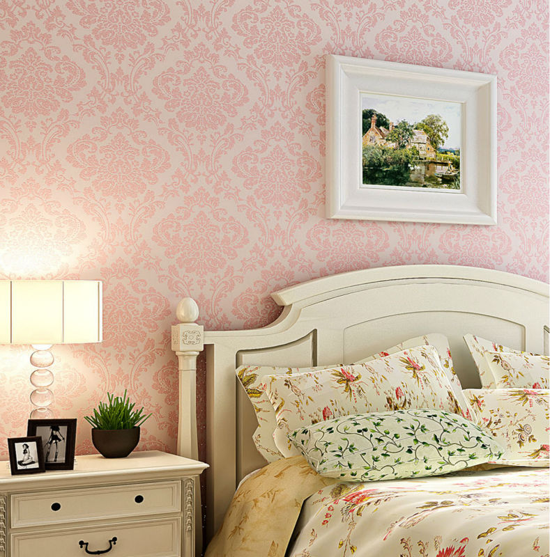 Pink Damask Wallpapers