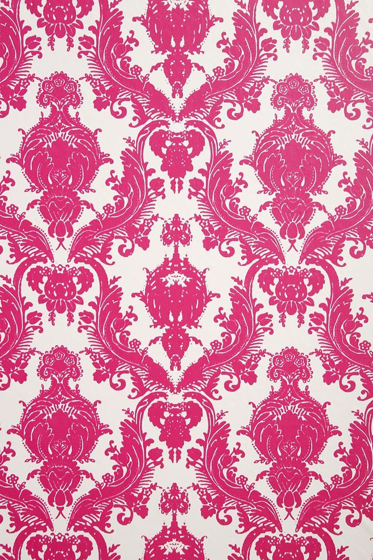 Pink Damask Wallpapers