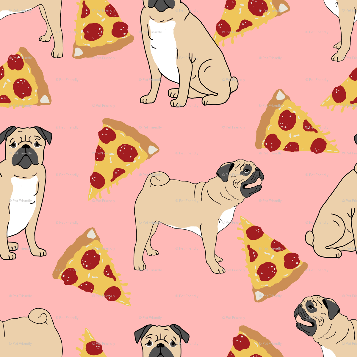 Pink Dog Wallpapers