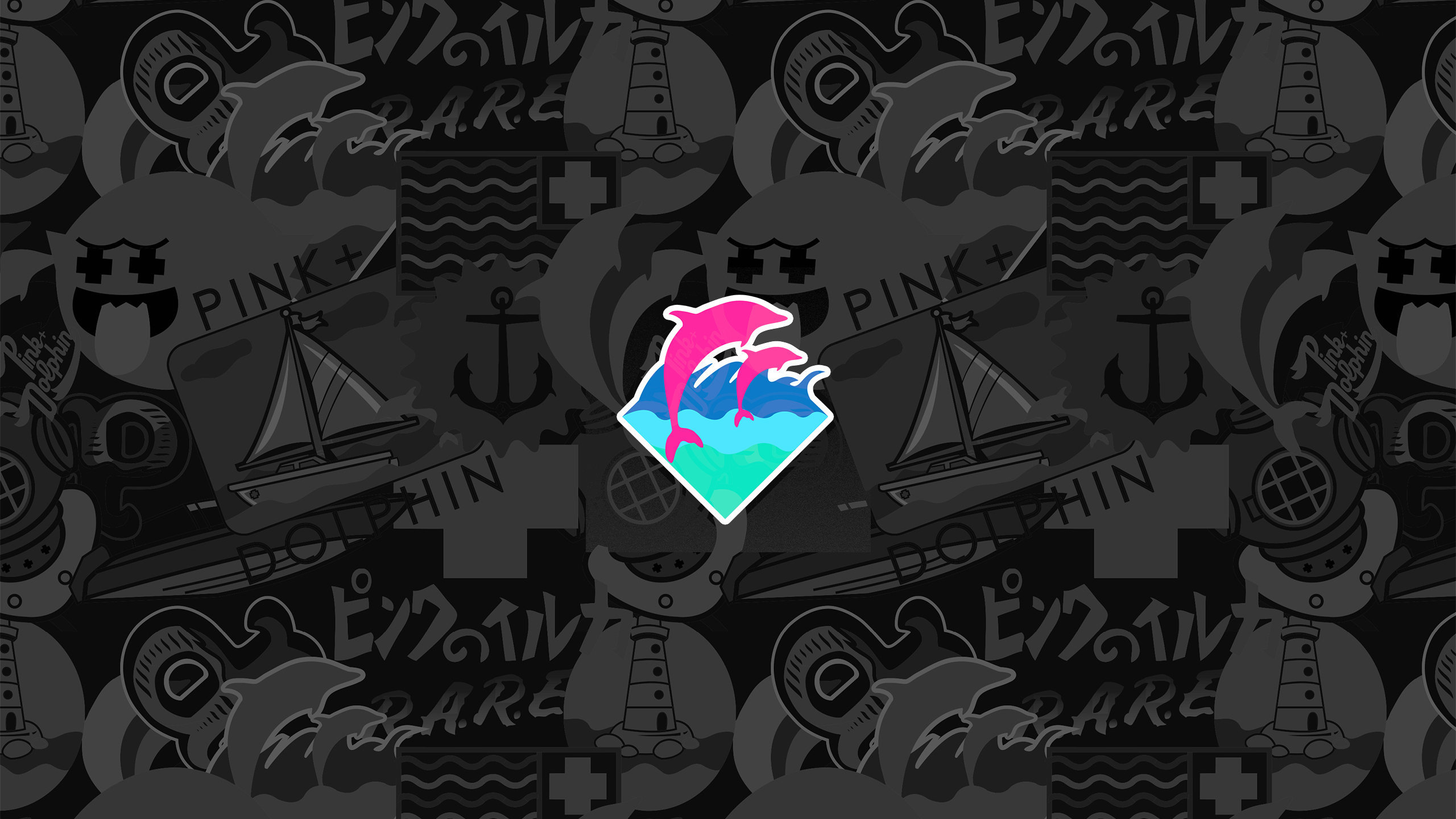 Pink Dolphin Logo Wallpapers