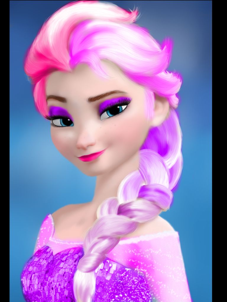 Pink Elsa Frozen Wallpapers