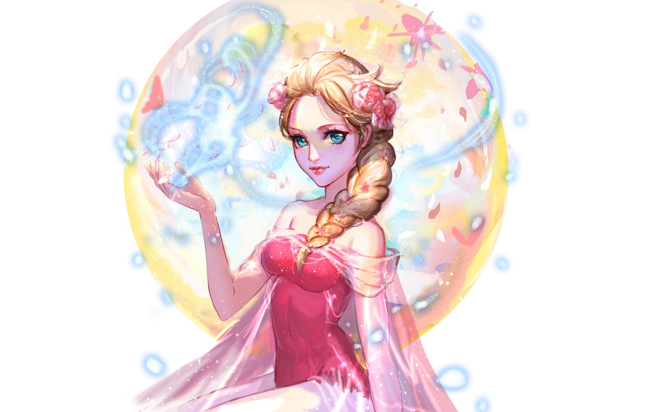 Pink Elsa Frozen Wallpapers