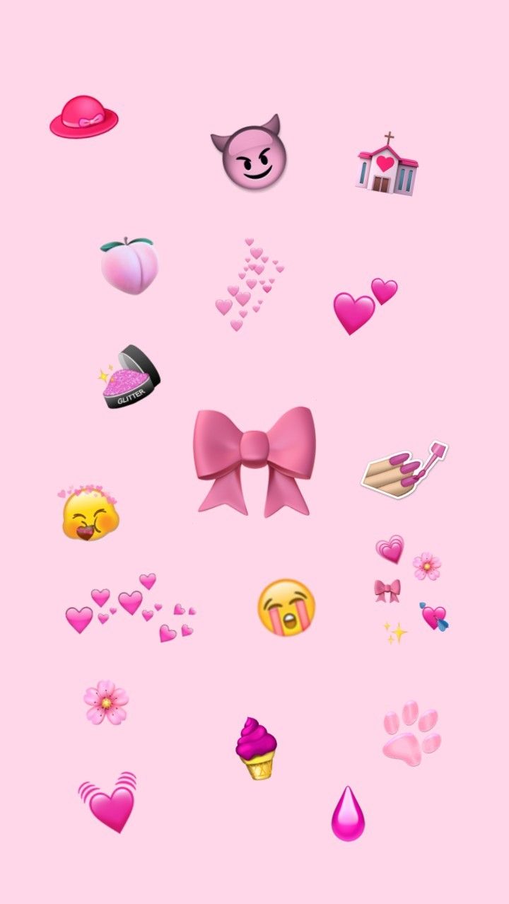 Pink Emoji Wallpapers