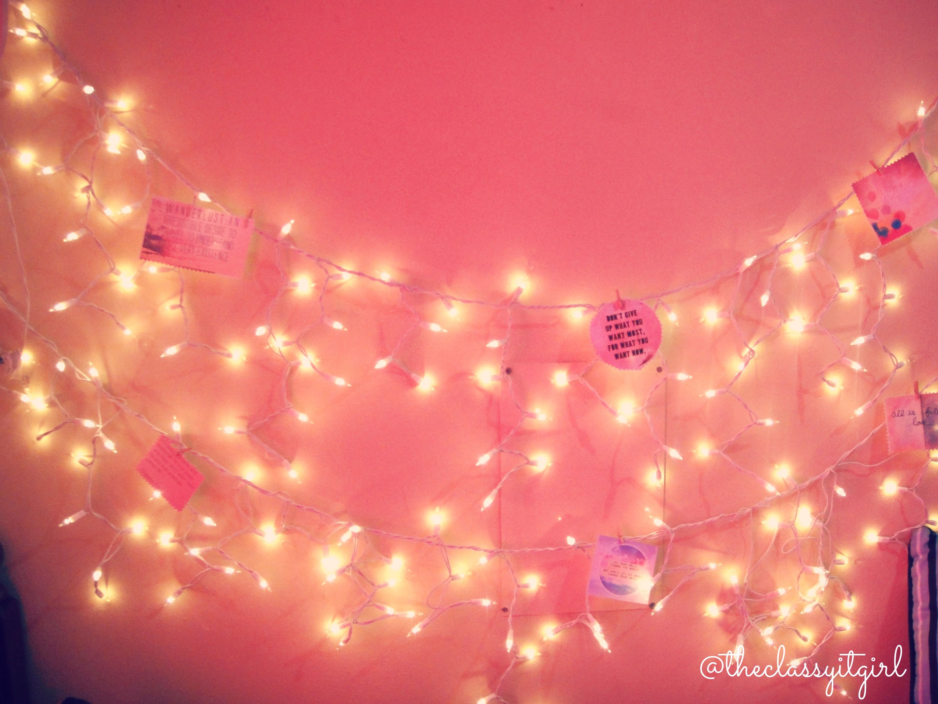 Pink Fairy Lights Wallpapers