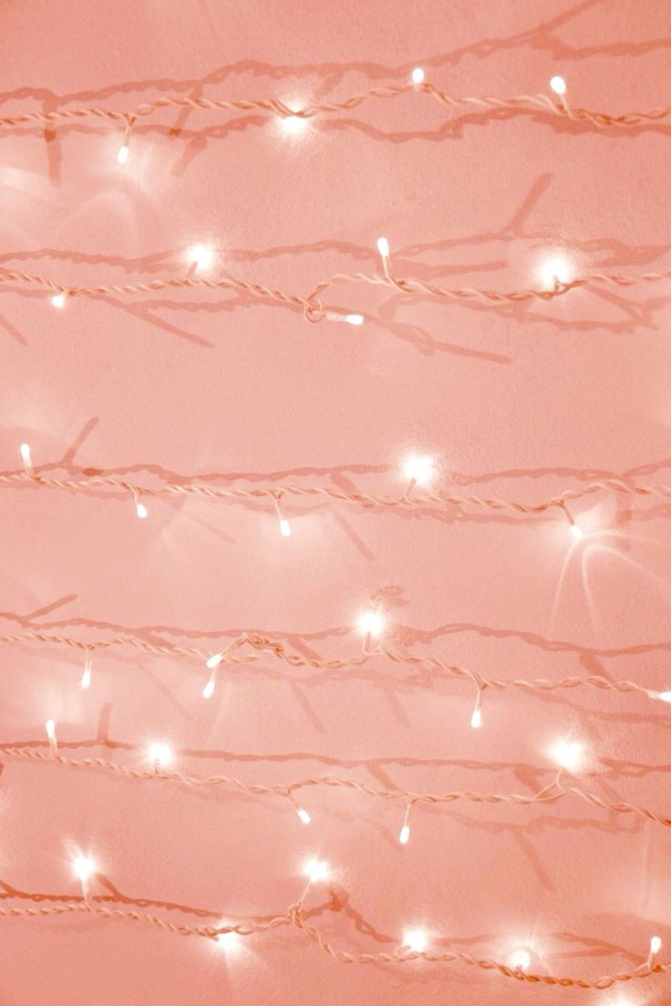 Pink Fairy Lights Wallpapers