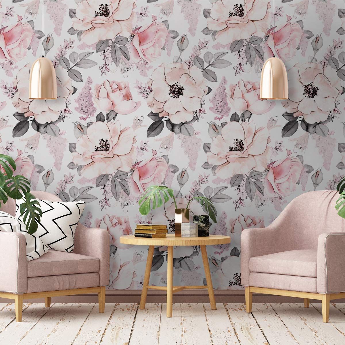 Pink Floral Pattern Wallpapers