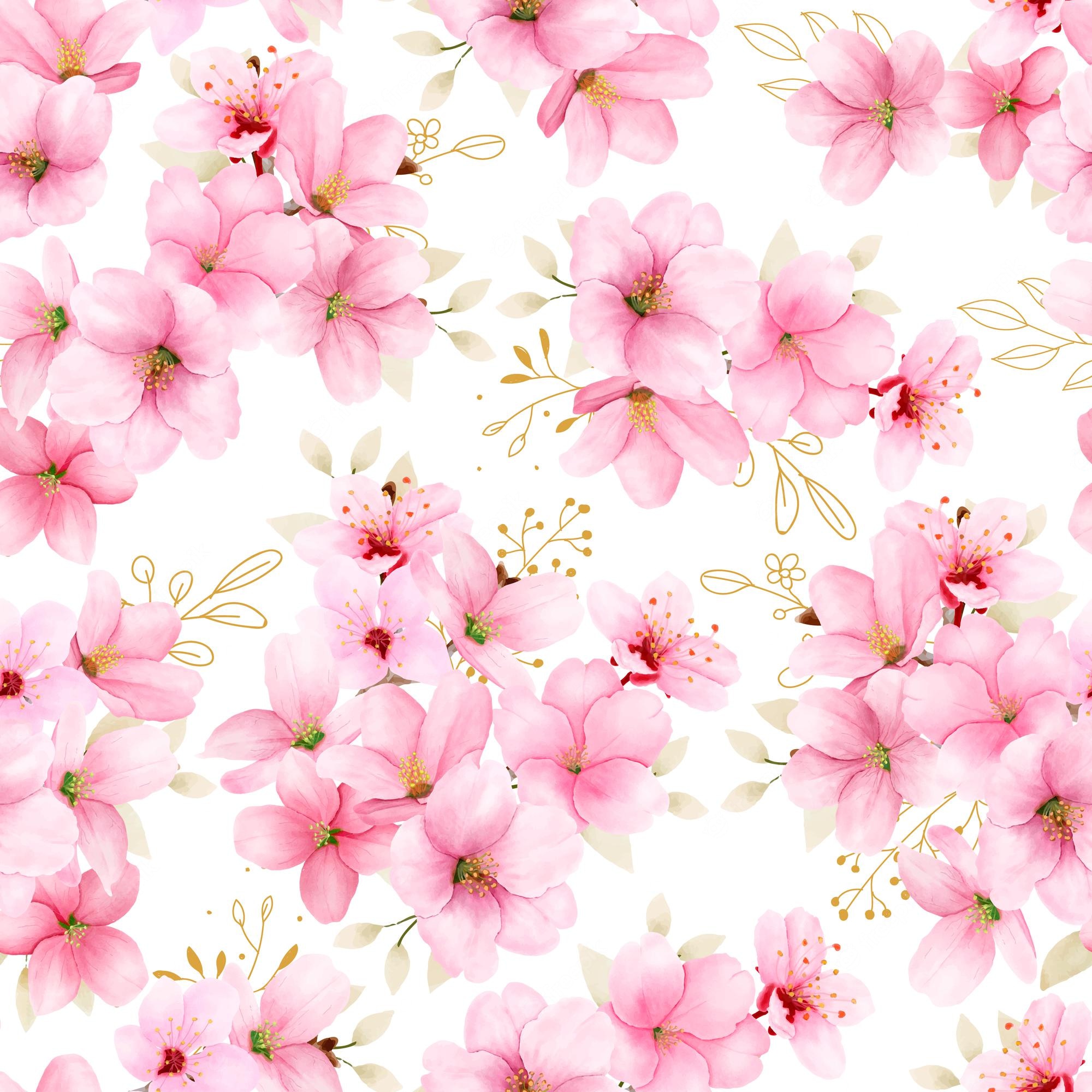 Pink Floral Pattern Wallpapers - Most Popular Pink Floral Pattern ...