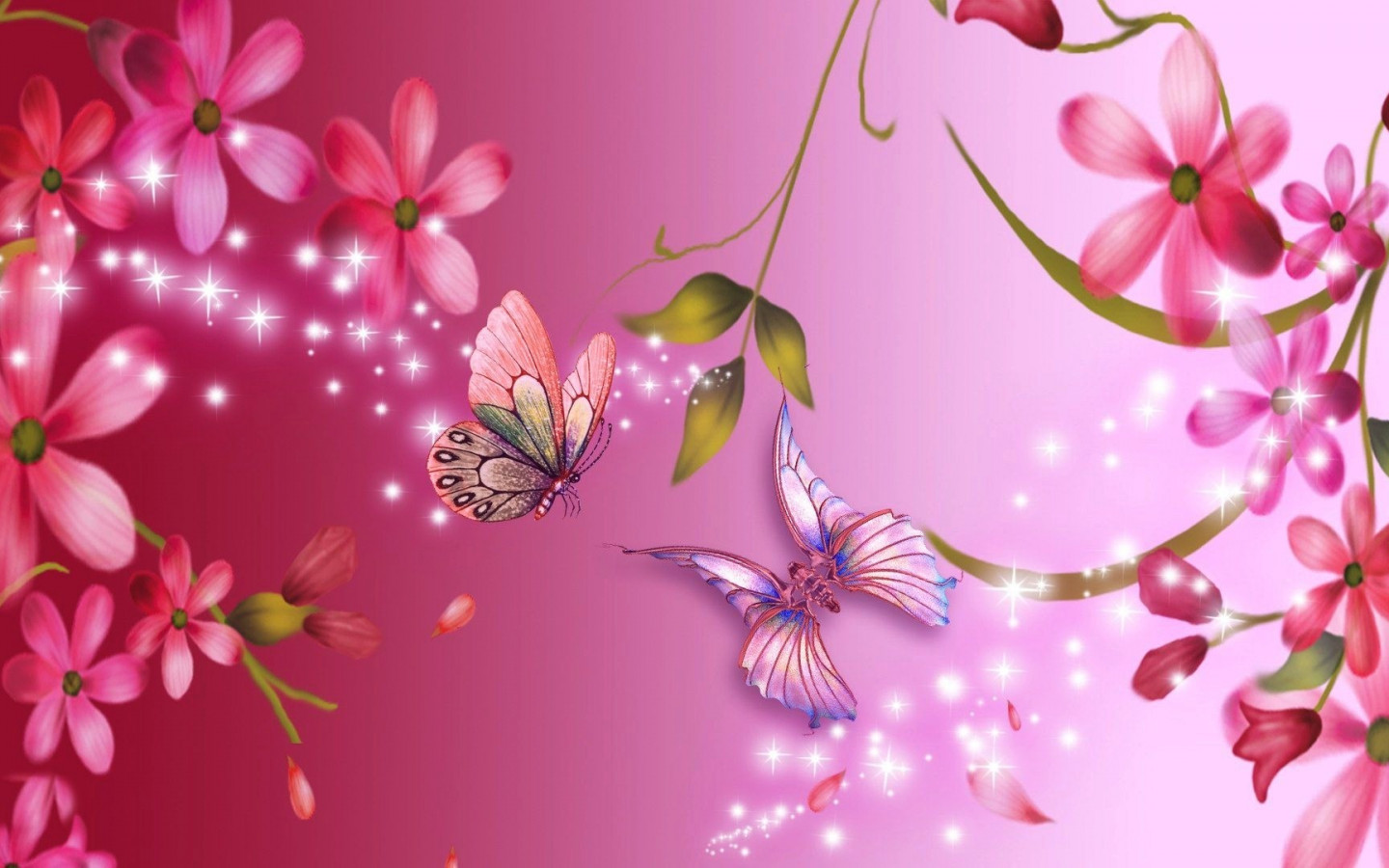 Pink Flower Desktop Wallpapers