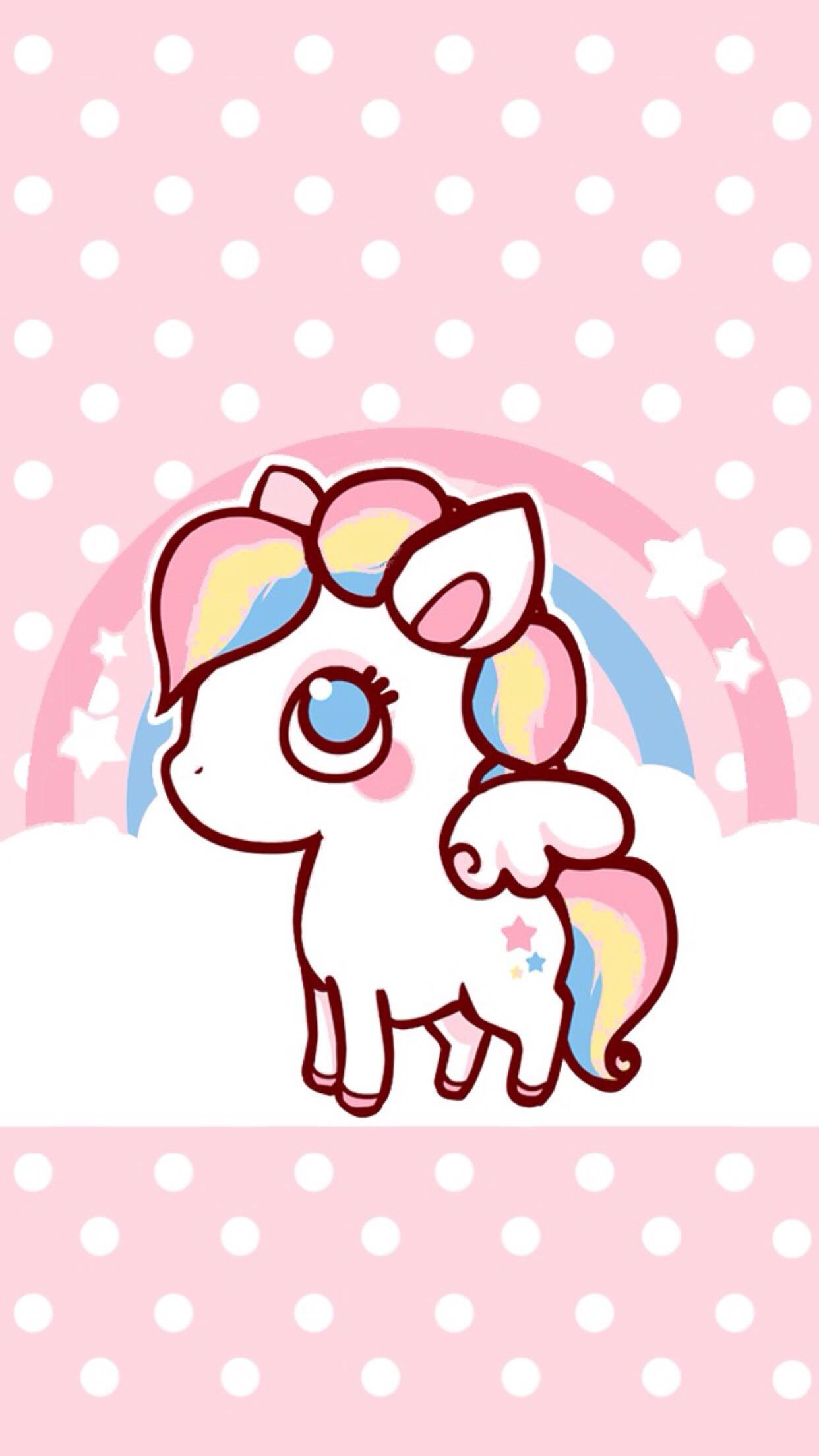 Pink Fluffy Unicorn Wallpapers