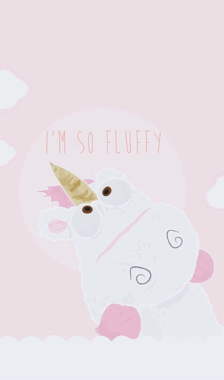 Pink Fluffy Unicorn Wallpapers