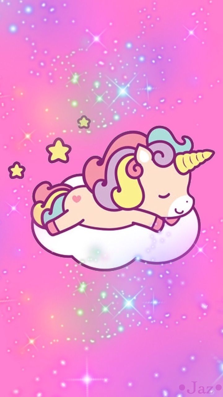 Pink Fluffy Unicorn Wallpapers