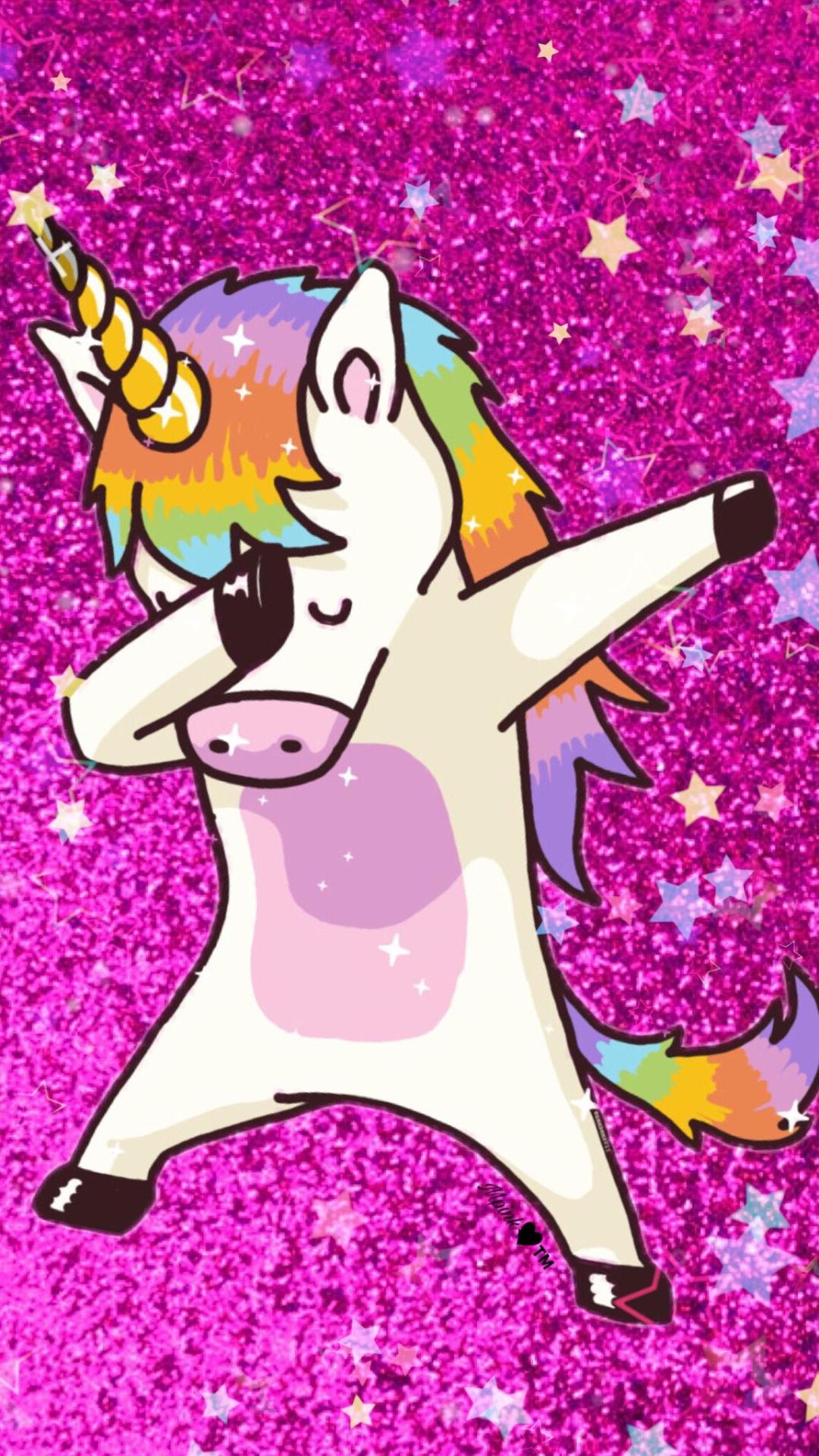 Pink Fluffy Unicorn Wallpapers