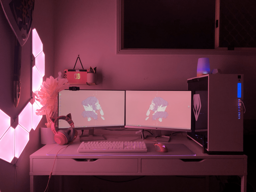 Pink Gaming Pc Wallpapers