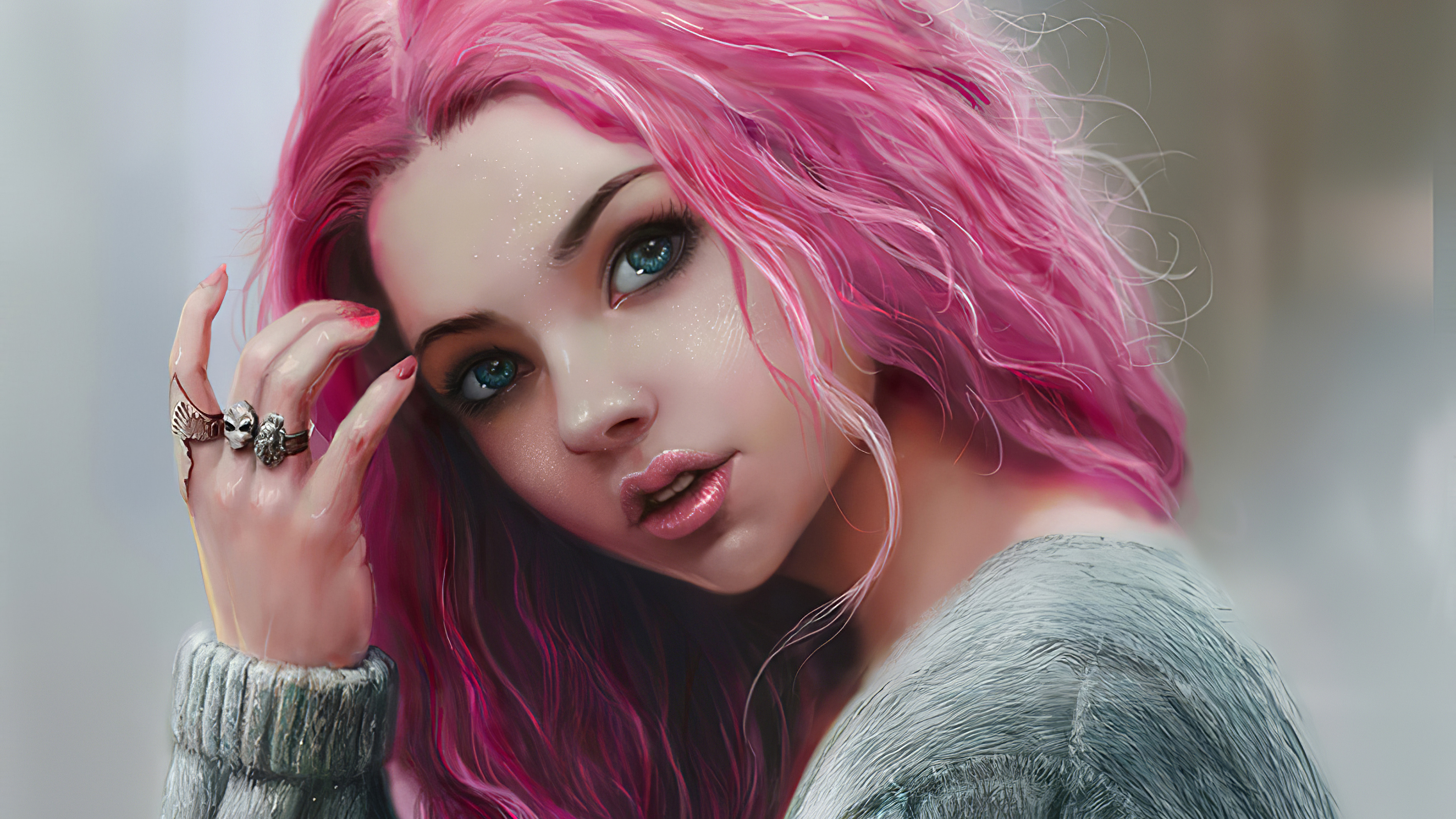 Pink Girl Wallpapers