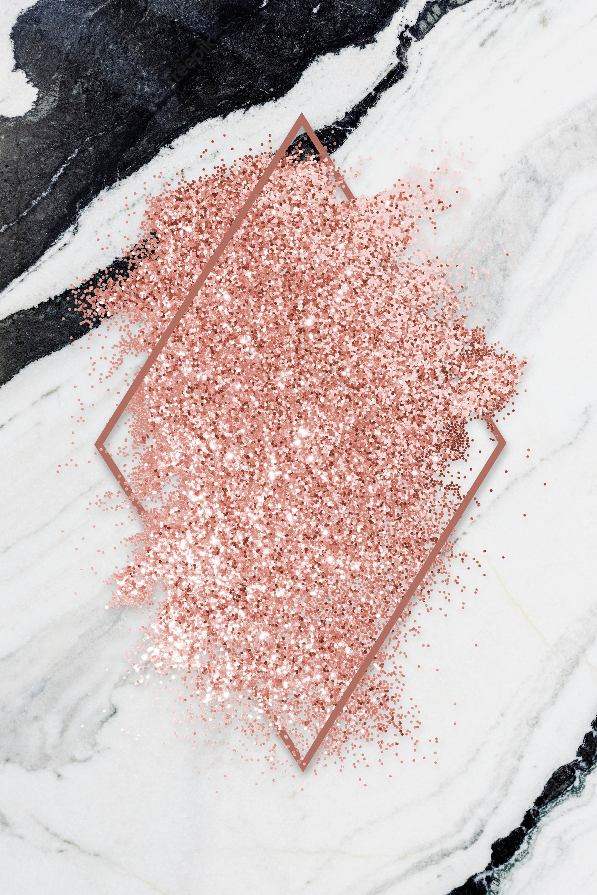 Pink Glitter Marble Wallpapers