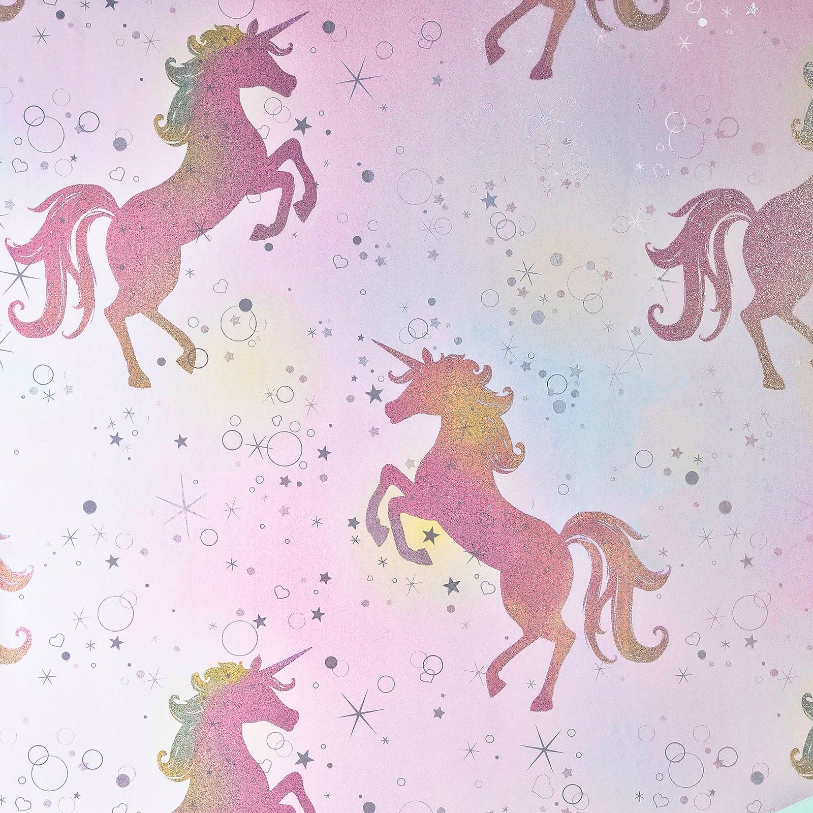 Pink Glitter Unicorn Wallpapers