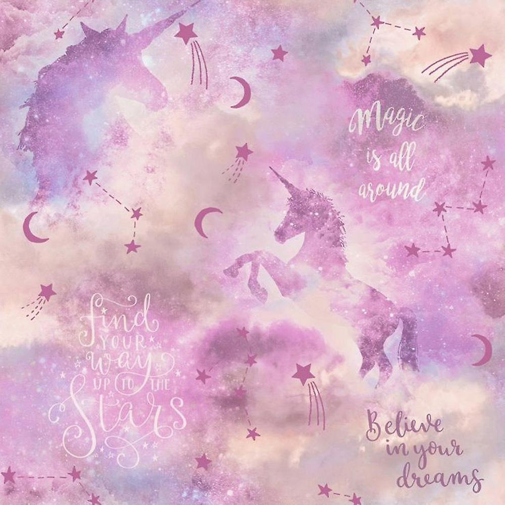 Pink Glitter Unicorn Wallpapers