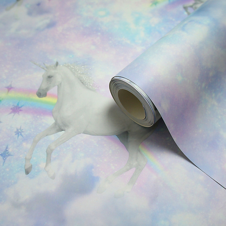 Pink Glitter Unicorn Wallpapers