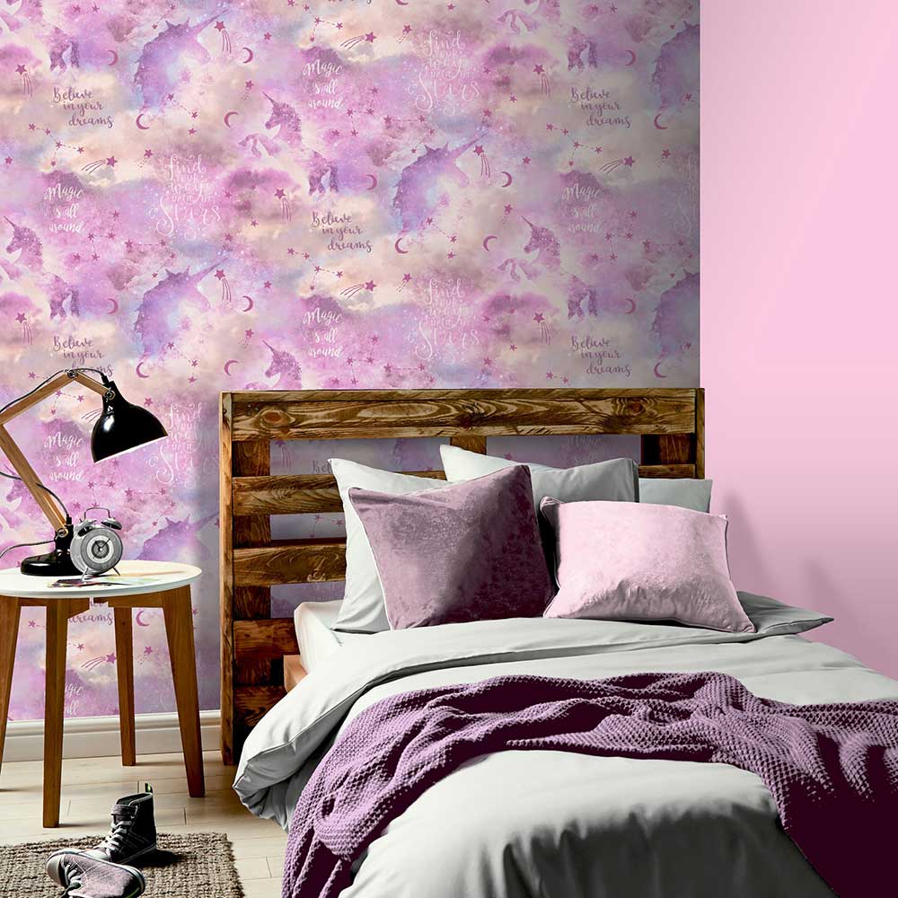 Pink Glitter Unicorn Wallpapers