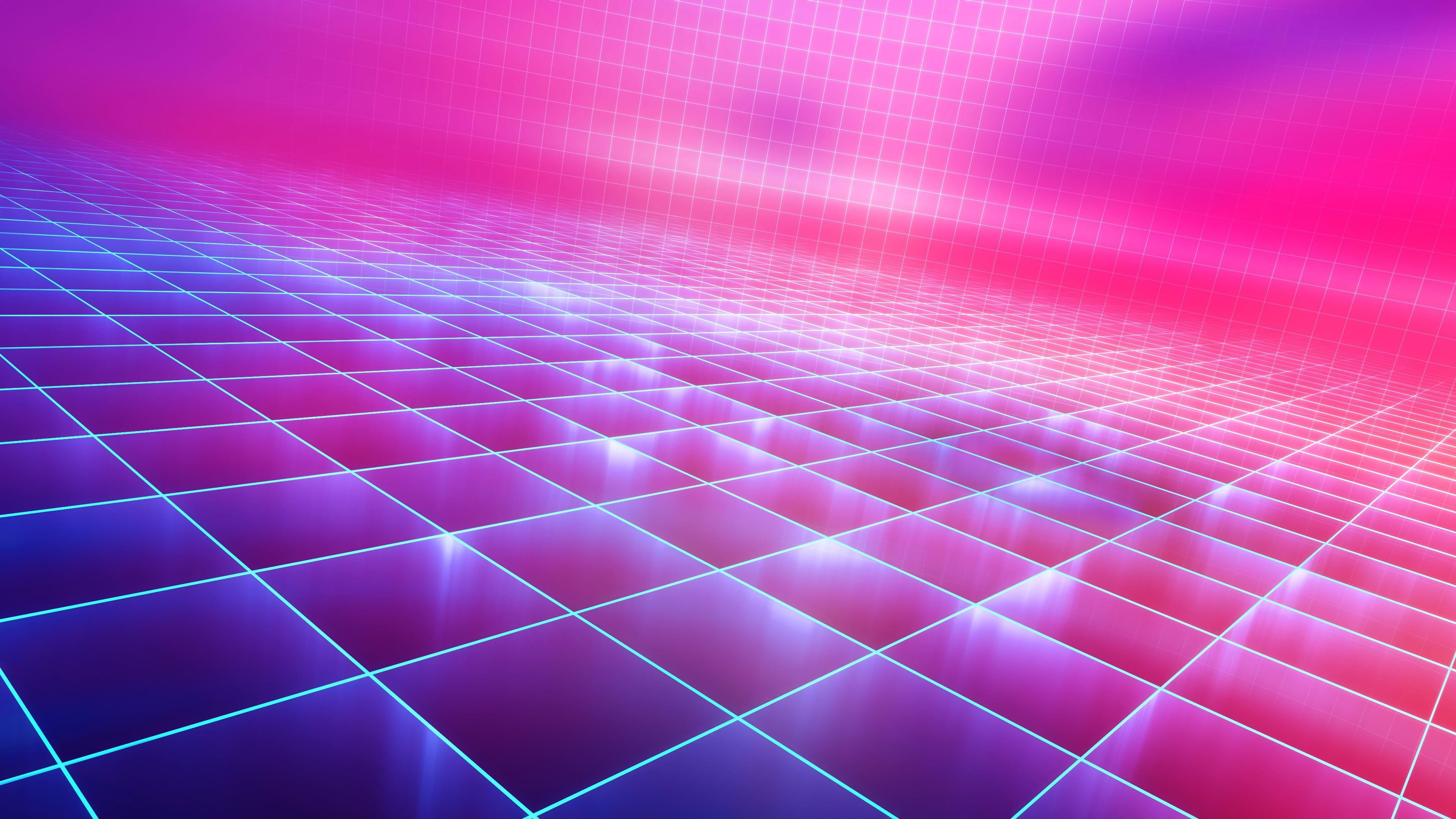 Pink Grid Wallpapers