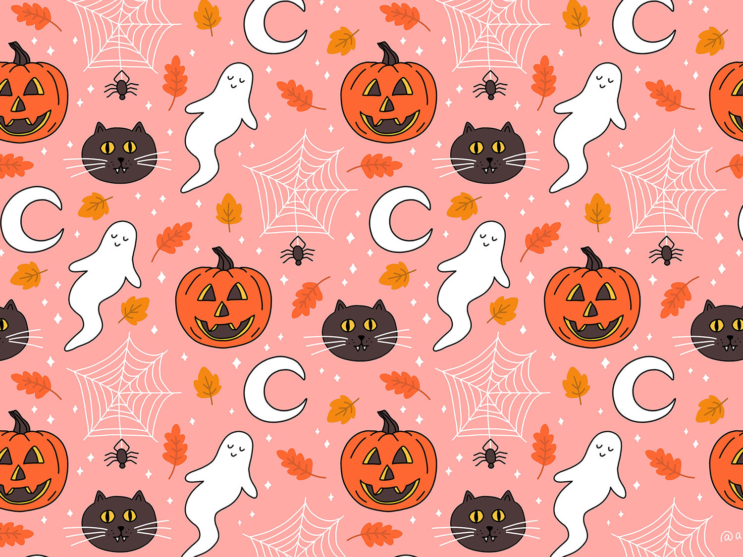 Pink Halloween Wallpapers