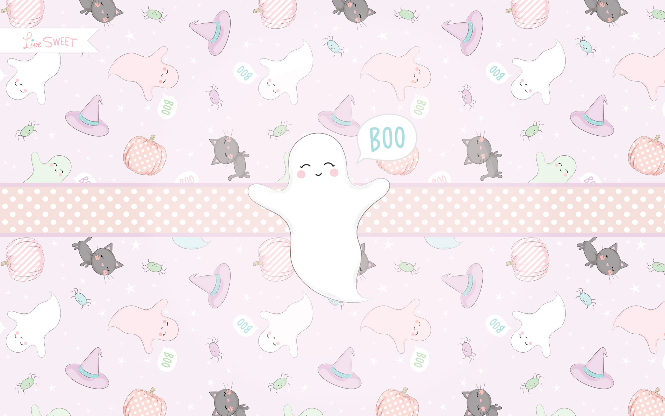 Pink Halloween Wallpapers