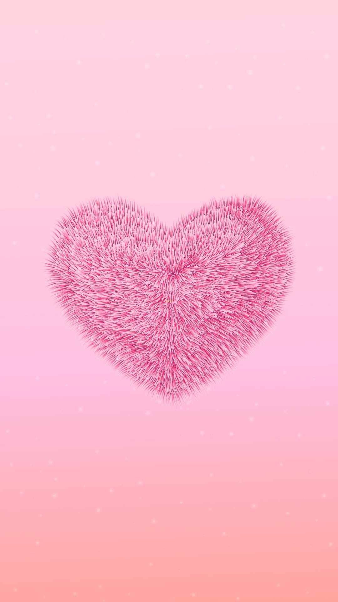 Pink Heart Iphone Wallpapers