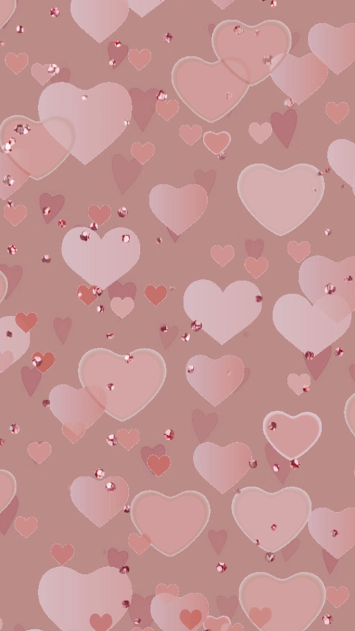 Pink Heart Iphone Wallpapers