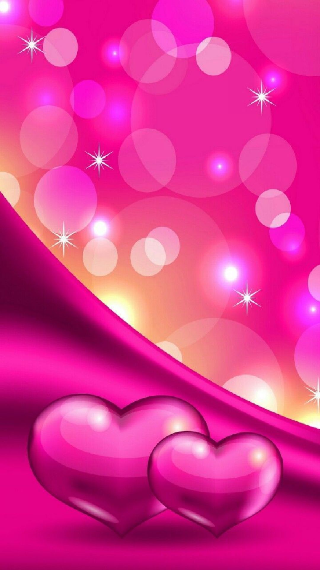 Pink Heart Iphone Wallpapers