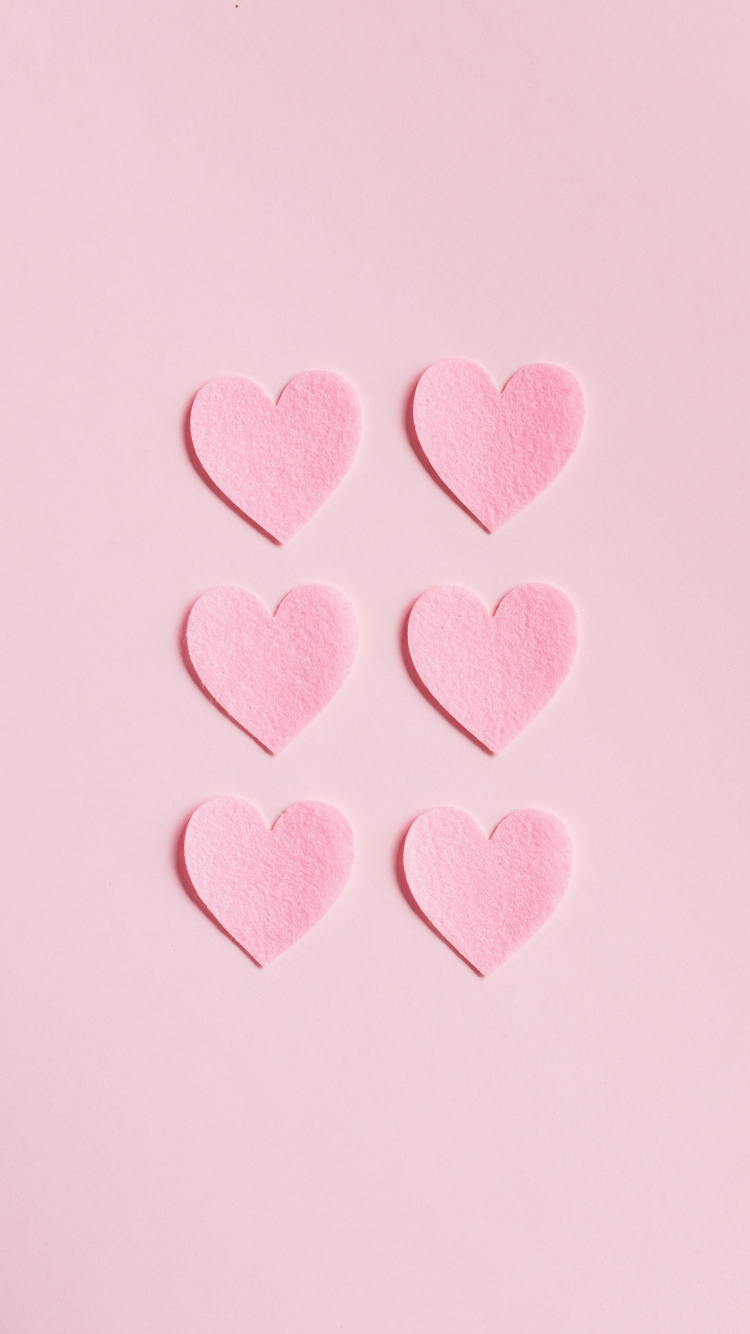 Pink Heart Iphone Wallpapers