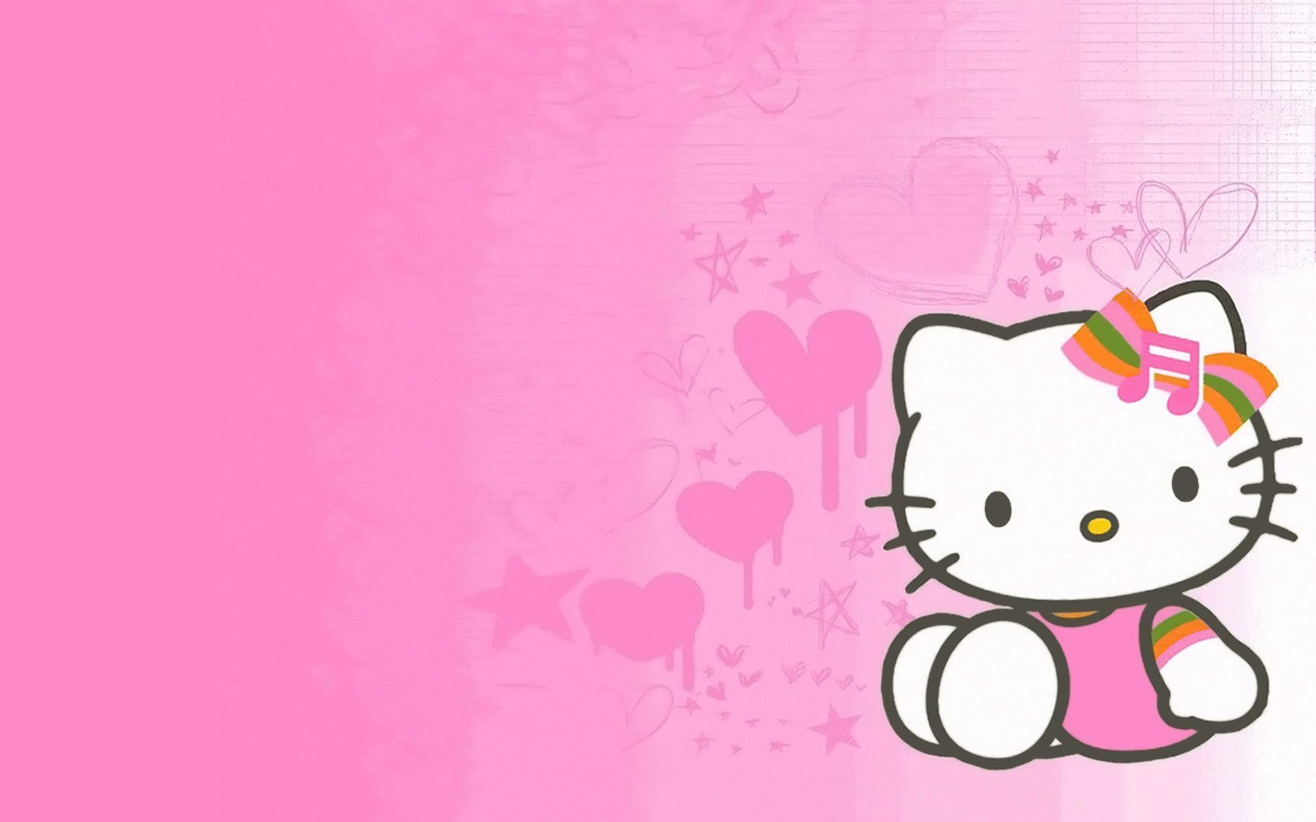 Pink Hello Kitty Wallpapers