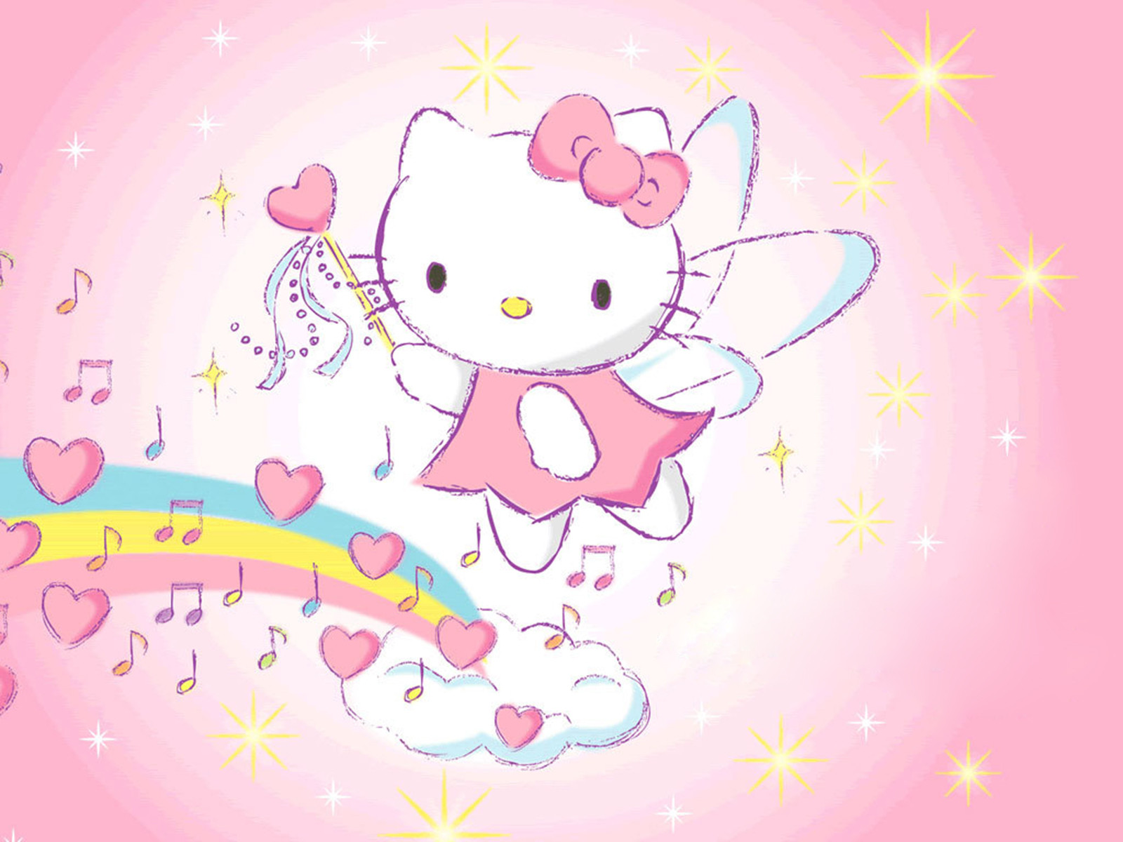 Pink Hello Kitty Wallpapers