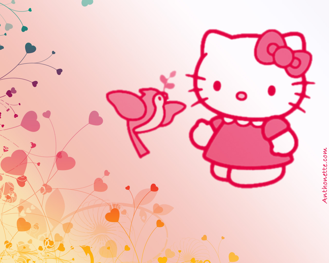 Pink Hello Kitty Wallpapers